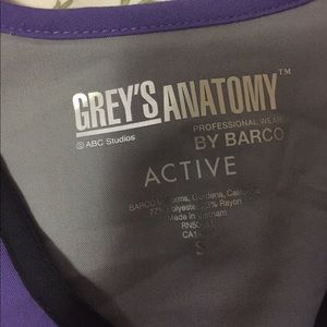 Grey's Anatomy Tops - Grey's Anatomy scrub top Grey's Anatomy Tops - Grey's Anatomy scrub top